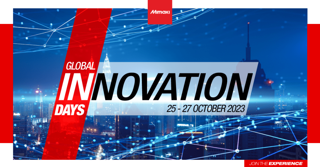 Mimaki’s Global Innovation Days also returns for another year, with this edition’s theme centring around UV printing technologies and applications