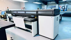 Vinnie White from Marsden Exhibitions said investing in the HP Latex R2000 Plus was an easy decision for the company as the machine offered a host of sustainable and operational benefits.