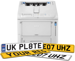 the future of car number plate printing.OKI C650: Commanding Contrast for Commercial Print