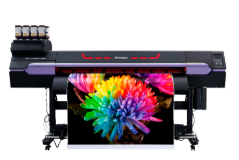 The Mimaki UCJV330-160 roll-to-roll integrated printer will make its debut at a French show at Salon C!Print 2024