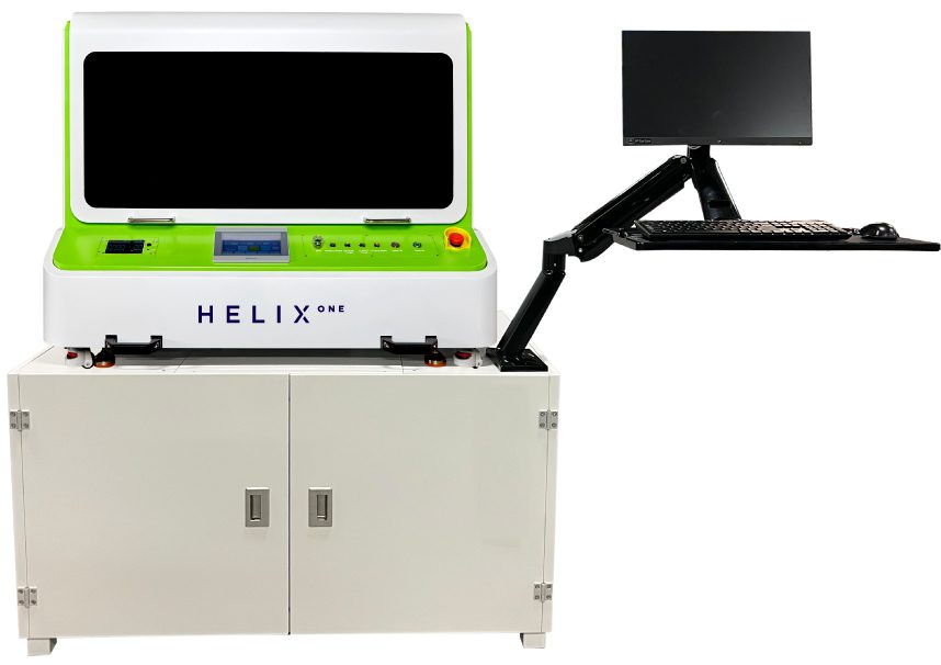 Helix-ONE-Benchtop-Cylindrical-Printer-on-Bench