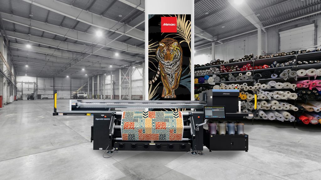 Delivering increased productivity, consistent print quality and cost-effective performance, the Tiger600-1800TS has earned its stripes as a leading industrial-scale sublimation transfer ink printer.