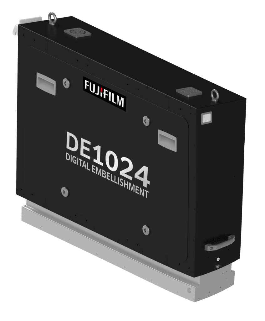 DE1024 digital embellishment printbar system